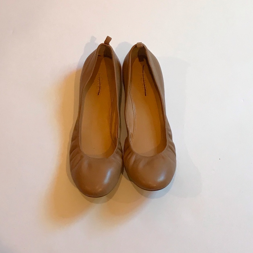 Tan Ballet Flats
